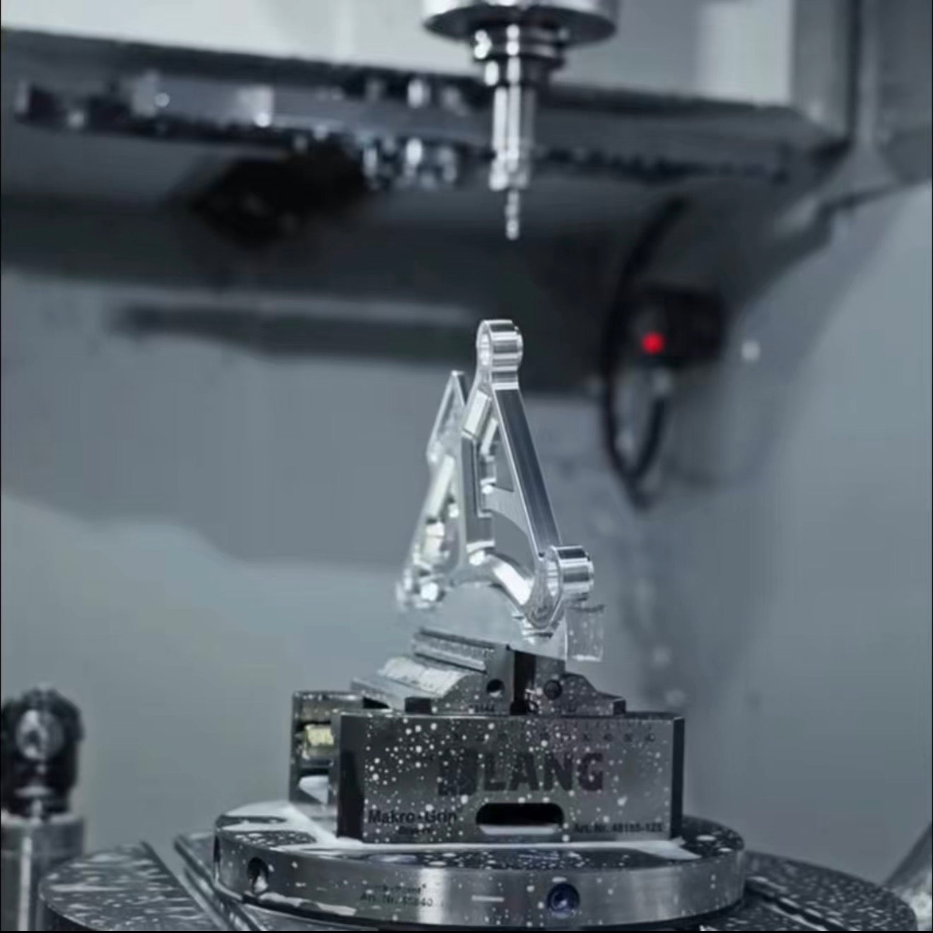 BTK Billet Single Turbo Coolant & Catchcan Relocation Bracket